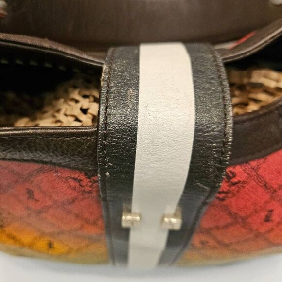 L.A.M.B Gwen Stefani Rasta Ombre Luxury Designer Shoulder Handbag - Picture 10 of 11